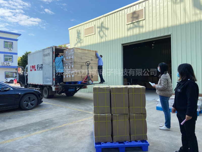 開(kāi)工忙出貨！100支立方美emeno超市防盜器交付成功！